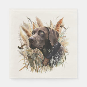 German Shorthaired Pointer Napkin