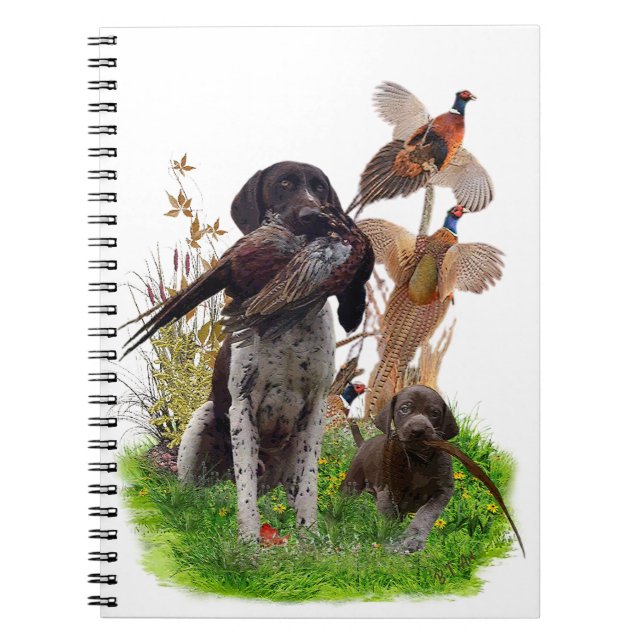 German Shorthaired Pointer   Notebook (Front)