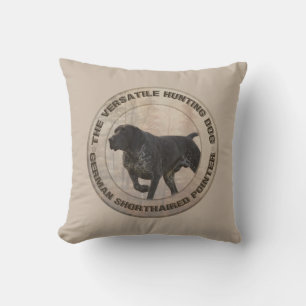 German Shorthaired Pointer Outdoor Pillow