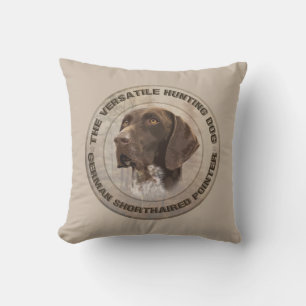 German Shorthaired Pointer Outdoor Pillow