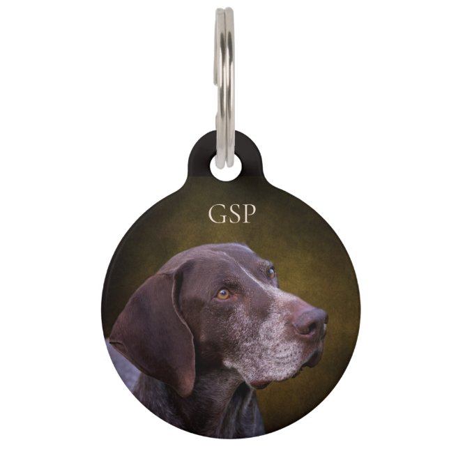 German Shorthaired Pointer Pet Tag (Front)