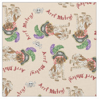 German Shorthaired Pointer Pirate Fabric