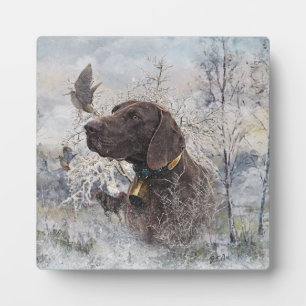 German Shorthaired Pointer Plaque