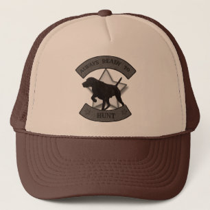 German Shorthaired Pointer ready to hunt Gift Box  Trucker Hat