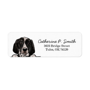 German Shorthaired Pointer Return Address