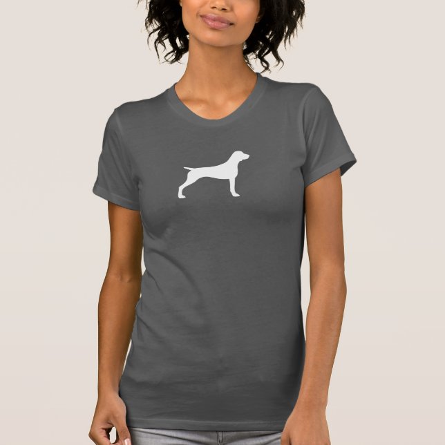 German Shorthaired Pointer Silhouette T-Shirt (Front)
