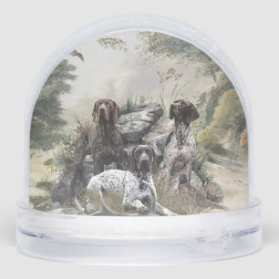 German Shorthaired Pointer Snowglobe