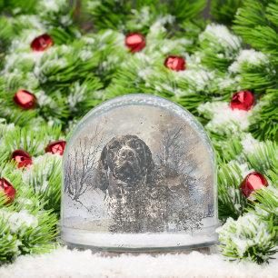 German Shorthaired Pointer Snowglobe