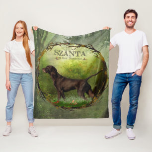 German Shorthaired Pointer ,,SZANTA from Nemrod's Fleece Blanket