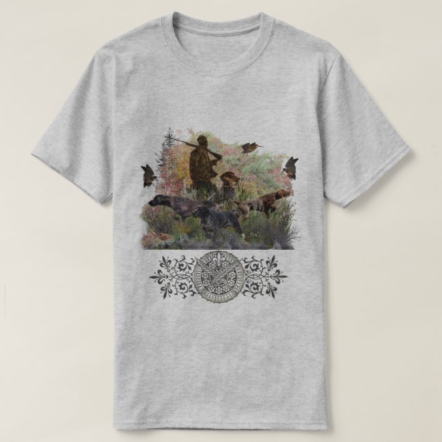 German Shorthaired Pointer  T-Shirt (Design Front)