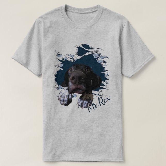 German Shorthaired Pointer  T-Shirt (Design Front)