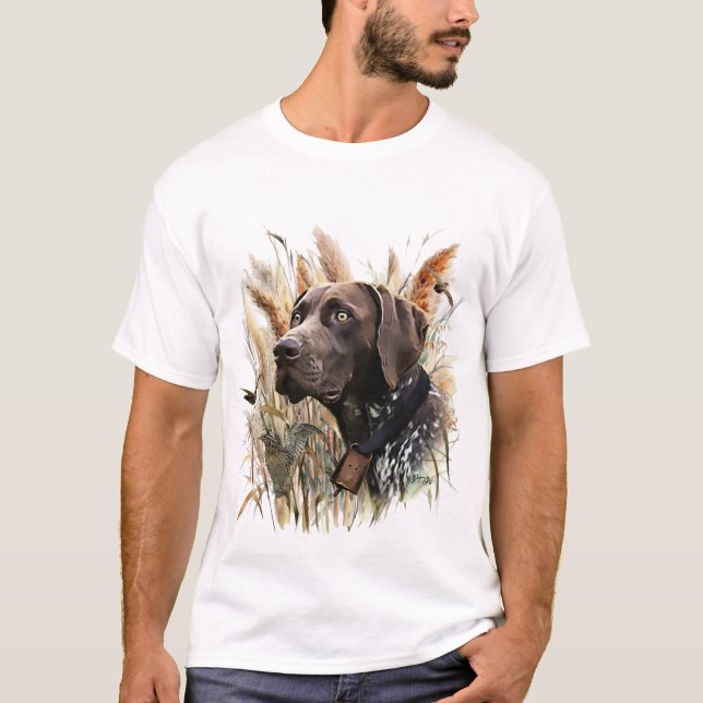 German Shorthaired Pointer T-Shirt (Front)