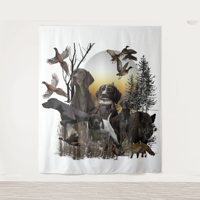 German Shorthaired Pointer  Tapestry (Front)