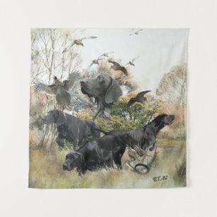 German Shorthaired pointer Tapestry