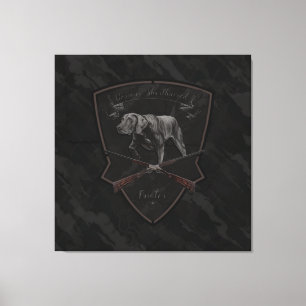 German Shorthaired Pointer  Tapestry Canvas Print