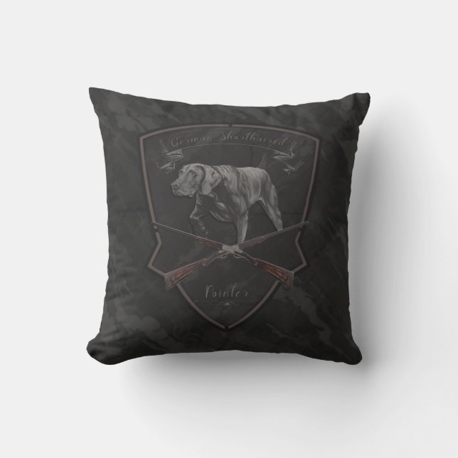 German Shorthaired Pointer  Tapestry Cushion (Front)