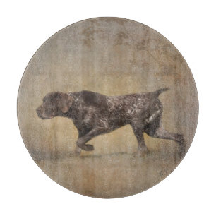 German Shorthaired Pointer Tapestry Poster Acrylic Cutting Board