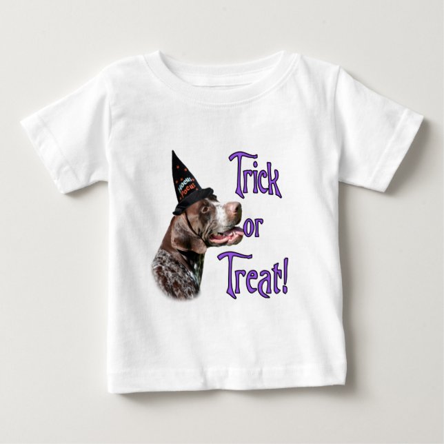 German Shorthaired Pointer Trick Baby T-Shirt (Front)