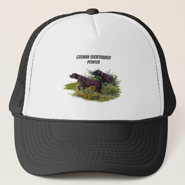 German Shorthaired Pointer  Trucker Hat (Front)