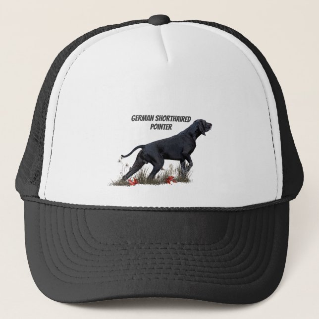 German Shorthaired Pointer  Trucker Hat (Front)