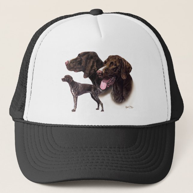 German Shorthaired Pointer Trucker Hat (Front)