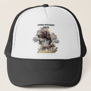 German Shorthaired Pointer  Trucker Hat
