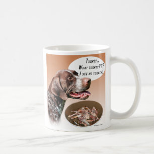 German Shorthaired Pointer Turkey Coffee Mug