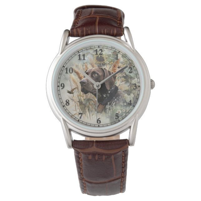 German Shorthaired Pointer Watch (Front)