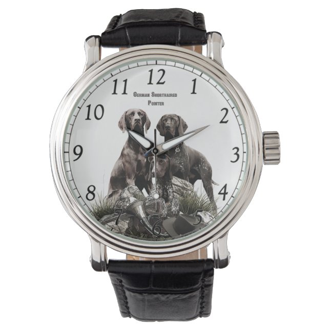 German Shorthaired Pointer  Watch (Front)