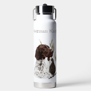 German Shorthaired Pointer Water Bottle