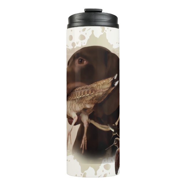 German Shorthaired Pointer,woodcock Thermal Tumbler (Front)