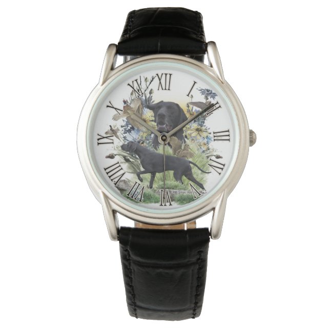 German Shorthaired Pointer, ZACHAR Watch (Front)