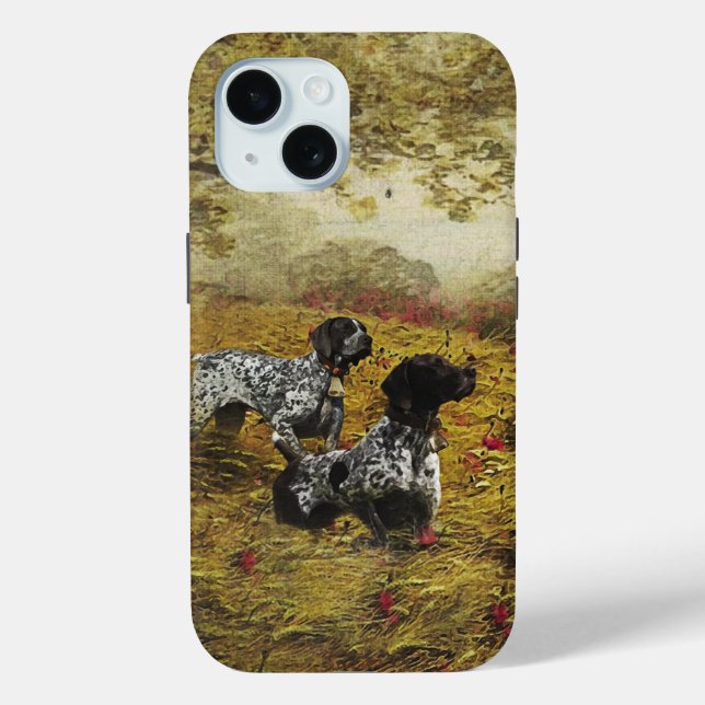 German Shorthaired Pointers  Case-Mate iPhone Case (Back)
