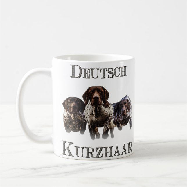 German Shorthaired Pointers Coffee Mug (Left)