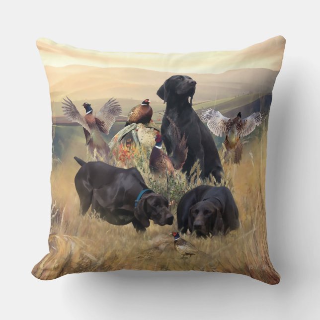 German Shorthaired Pointers  Cushion (Front)