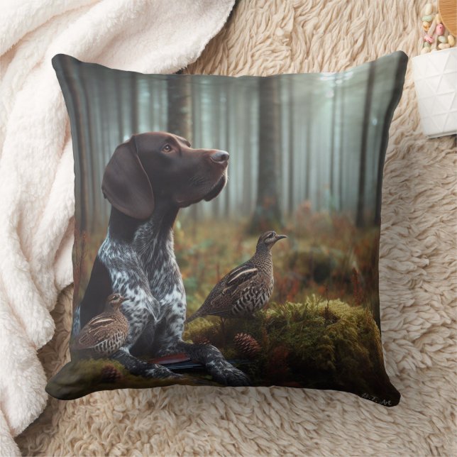 German Shorthaired Pointers Cushion (Blanket)