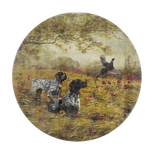 German Shorthaired Pointers Cutting Board (Front)