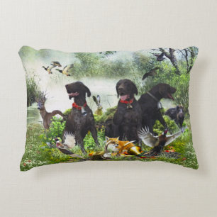 German Shorthaired Pointers Decorative Cushion
