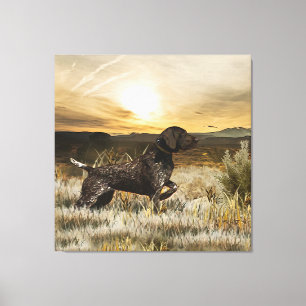 German Shorthaired Pointers (GSP)   Canvas Print