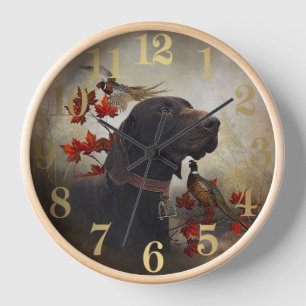 German Shorthaired Pointers (GSP)   Clock