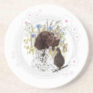 German Shorthaired Pointers (GSP) Coaster