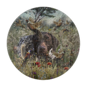 German Shorthaired Pointers (GSP)     Cutting Board
