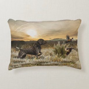 German Shorthaired Pointers (GSP)     Decorative Cushion