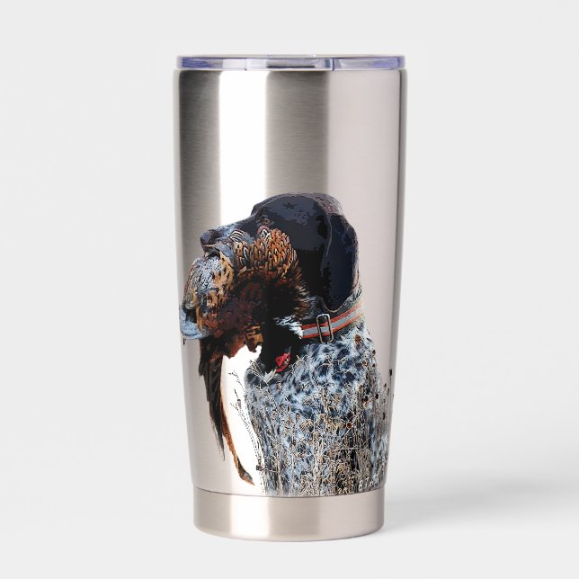 German Shorthaired Pointers (GSP)     Insulated Tumbler (Front)