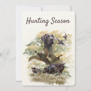 German Shorthaired Pointers (GSP)       Invitation
