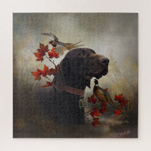 German Shorthaired Pointers (GSP)         Jigsaw Puzzle