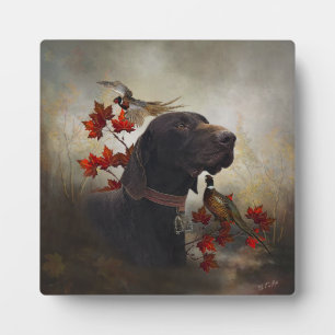German Shorthaired Pointers (GSP)     Plaque
