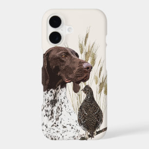 German Shorthaired Pointers (GSP) Postcard Coffee