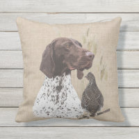German Shorthaired Pointers (GSP) Postcard Coffee 