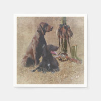 German Shorthaired Pointers (GSP) Postcard Coffee